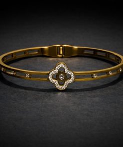 Bracelete Aço inox Dourado