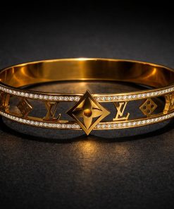 Bracelete Aço inox Dourado