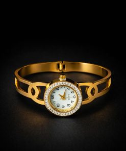 Relógio Aço inox Dourado