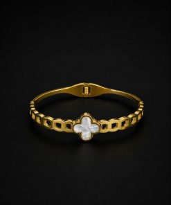 Bracelete Aço inox Dourado