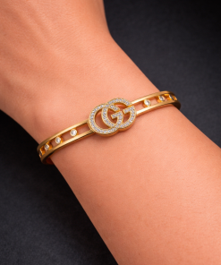 Bracelete Aço inox Dourado