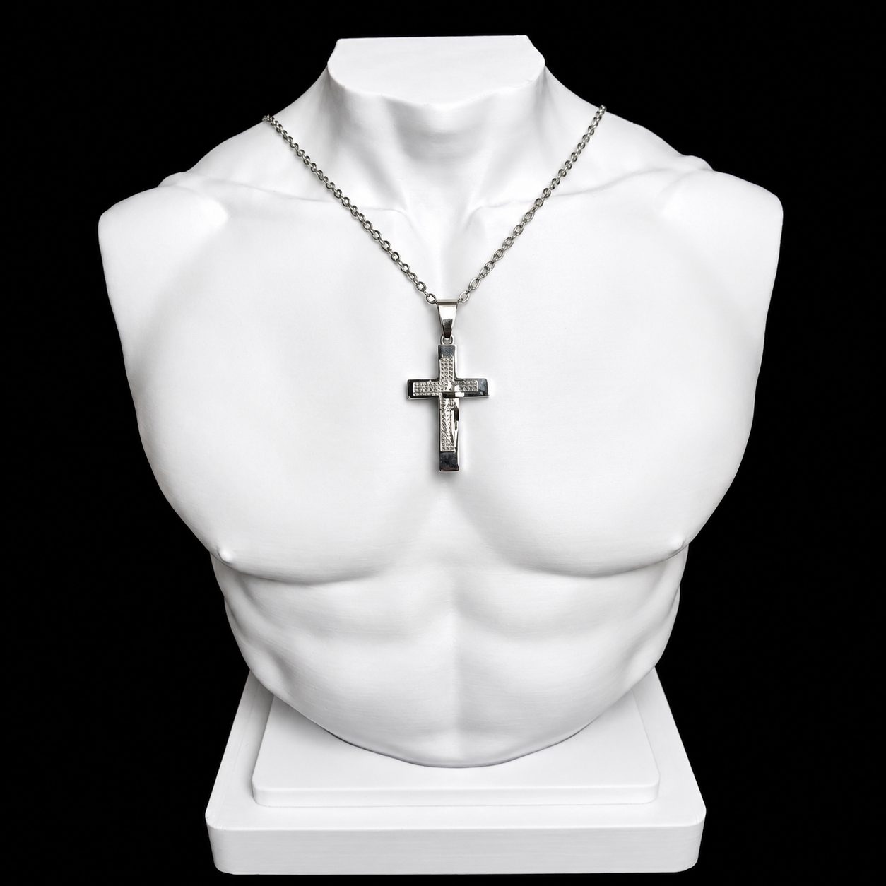 Colar Masculino Aço Inox 003