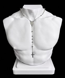 Terço Masculino Aço Inox 001