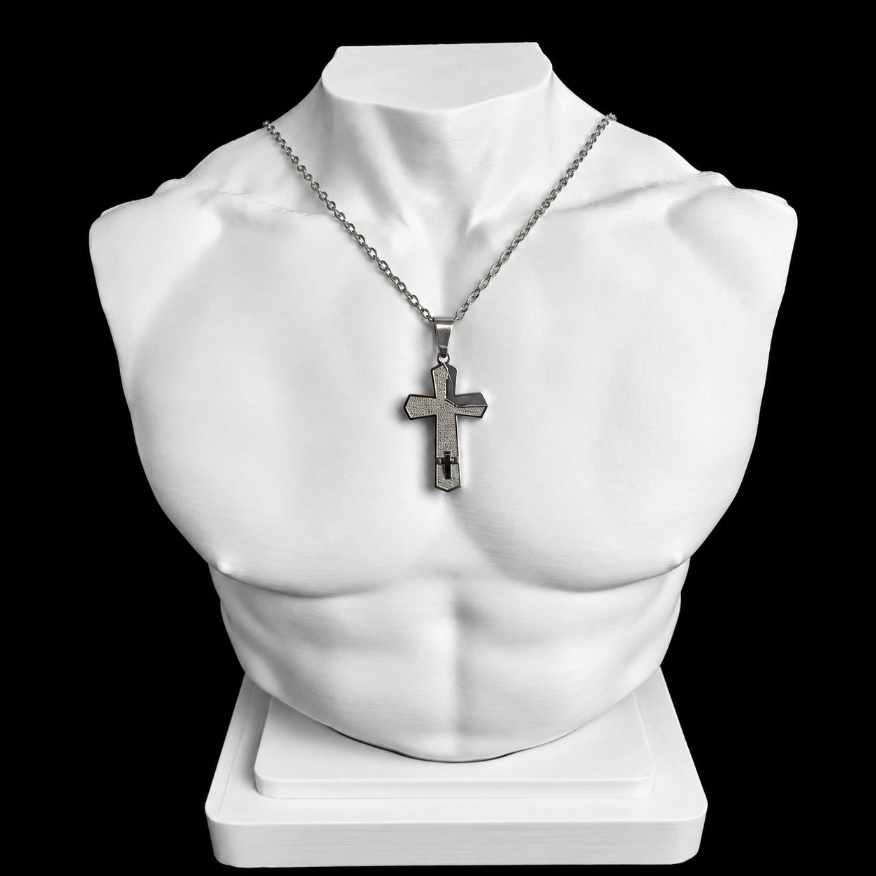 Colar Masculino Aço Inox 017