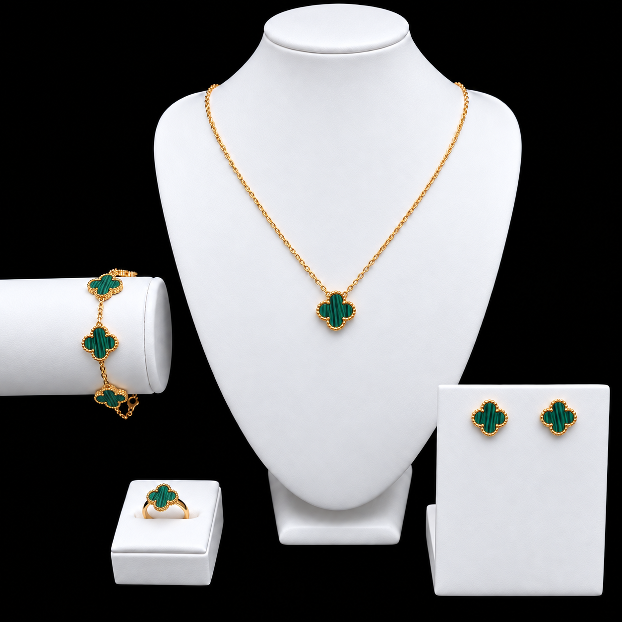 Conjunto Aço Inox 004 verde