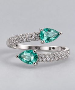Anel Regulável Bijoux Premium Prata 005