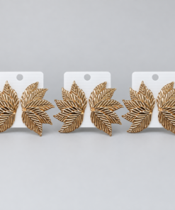 Kit 3 Brincos Bijoux Premium Dourado 016