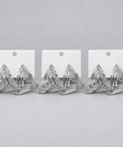 Kit 3 Brincos Bijoux Premium Prata 27