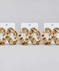 Kit 3 Brincos Bijoux Premium Dourado 015