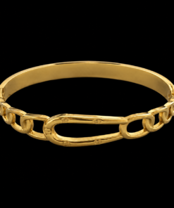 Bracelete Aço Inox dourado 040