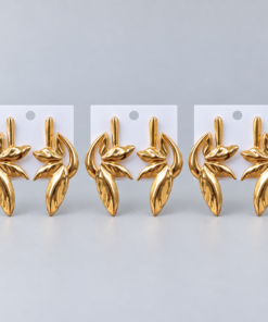 Kit 3 Brincos Bijoux Premium Dourado 58