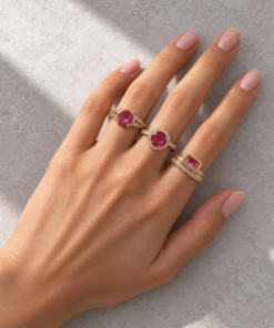 3 Anéis Regulável Bijoux Premium Dourado Coleção 2
