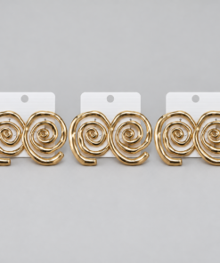 Kit 3 Brincos Bijoux Premium Dourado 014