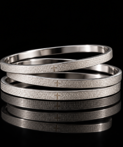 Kit Bracelete Aço Inox 027