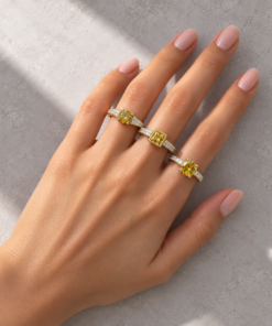 3 Anéis Regulável Bijoux Premium Dourado Coleção 1
