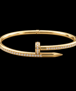 Bracelete Aço Inox Dourado 053