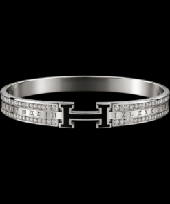 Bracelete Aço Inox Prata 012