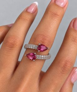 Anel Regulável Bijoux Premium Prata 007