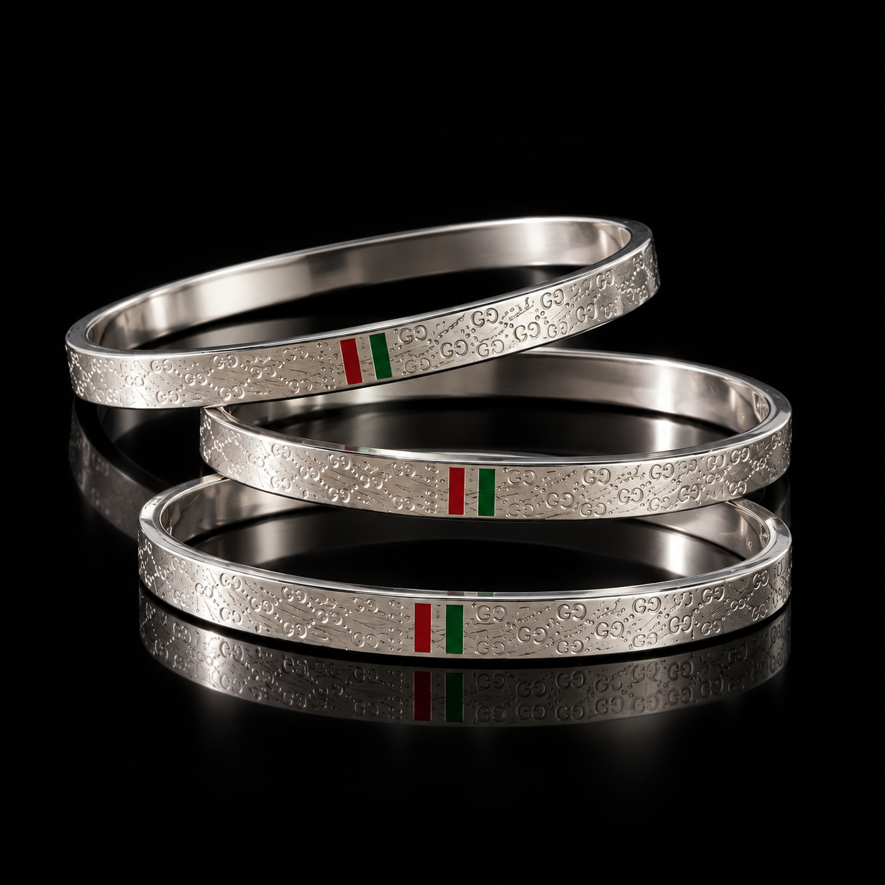 Kit Bracelete Aço Inox 031