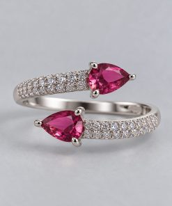 Anel Regulável Bijoux Premium Prata 007