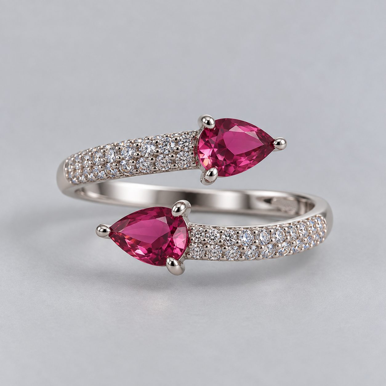 Anel Regulável Bijoux Premium Prata 007 - Imagem 2