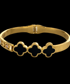 Bracelete Aço Inox dourado 043