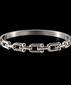 Bracelete Aço Inox Prata 006