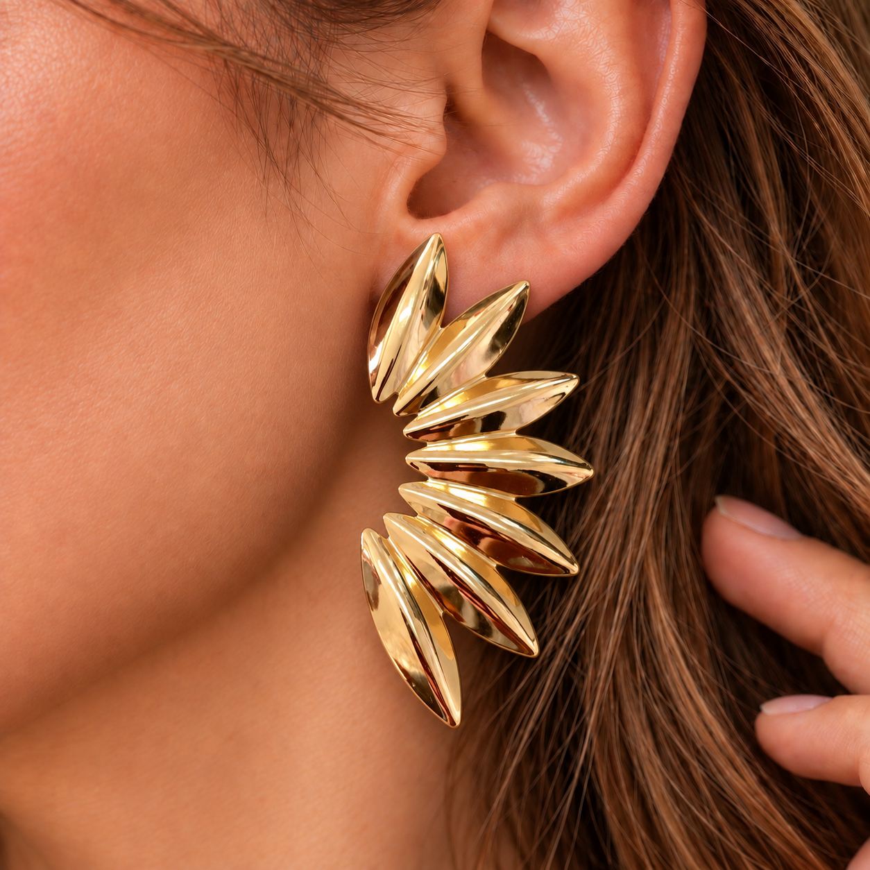 Brinco Bijoux Premium Dourado 007