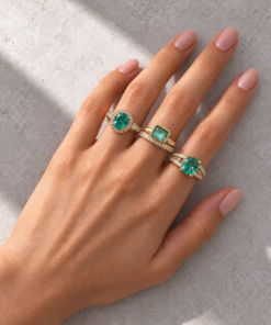 3 Anéis Regulável Bijoux Premium Dourado Coleção 2