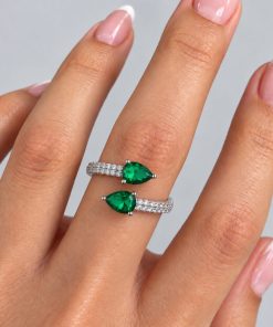 Anel Regulável Bijoux Premium Prata 004