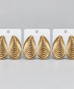 Kit 3 Brincos Bijoux Premium Dourado 017
