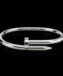 Bracelete Aço Inox Prata 052