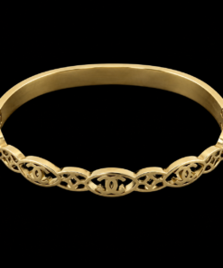 Bracelete Aço Inox dourado 046