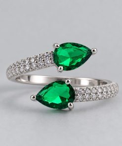 Anel Regulável Bijoux Premium Prata 004