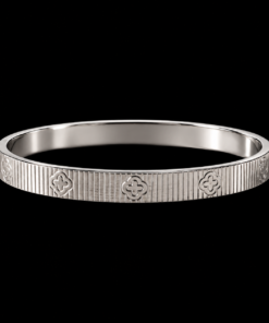 Bracelete Aço Inox Prata 008