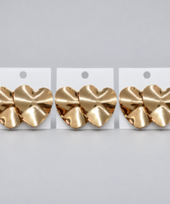 Kit 3 Brincos Bijoux Premium Dourado 22