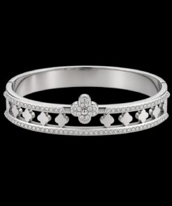 Bracelete Aço Inox Prata 041