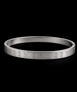 Bracelete Aço Inox Prata 030