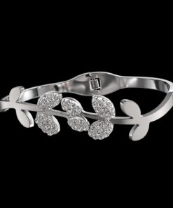 Bracelete Aço Inox Prata 036