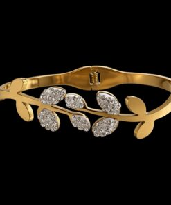Bracelete Aço Inox Dourado 027