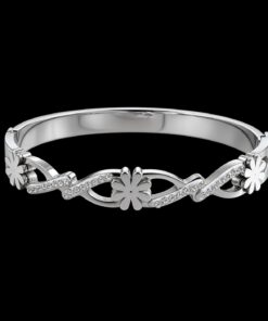 Bracelete Aço Inox Prata 037